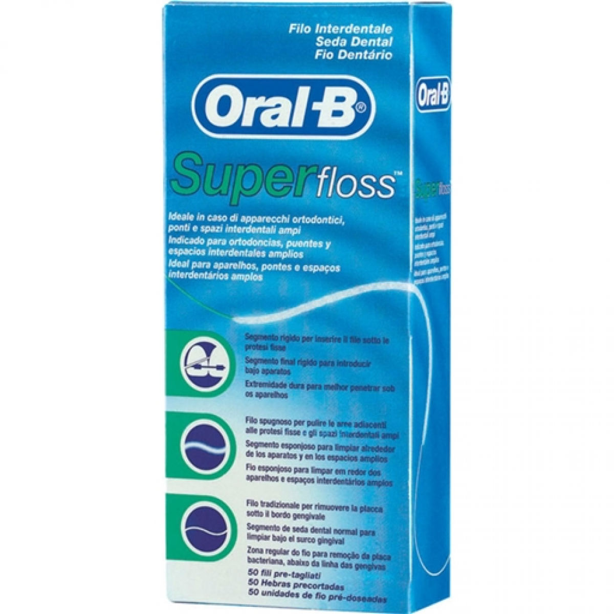 Oral-B Superfloss Hilo Dental x50 - 6702910